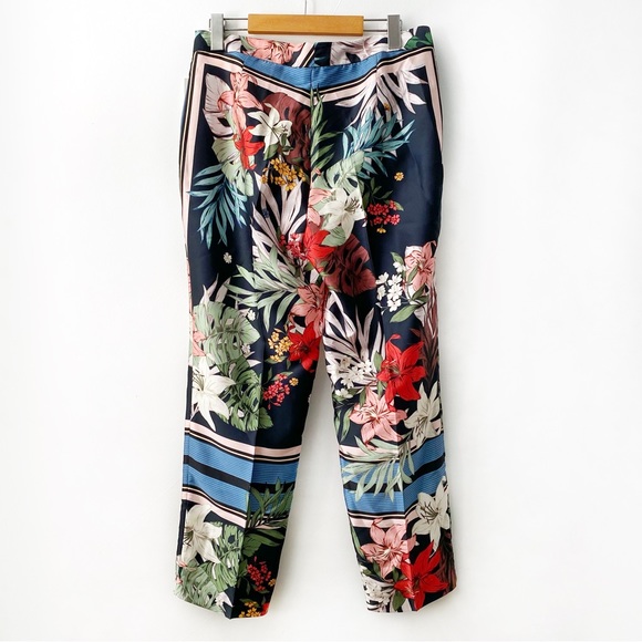 Straight Leg Floral Dress Pants - Picture 6 of 6